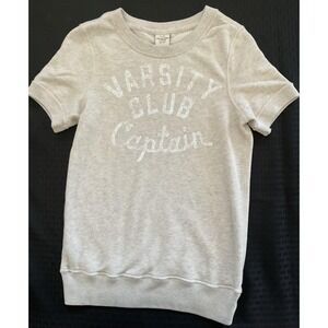 Abercrombie & Fitch Shirt Womens Small Varsity Club Captain Crewneck Pullover